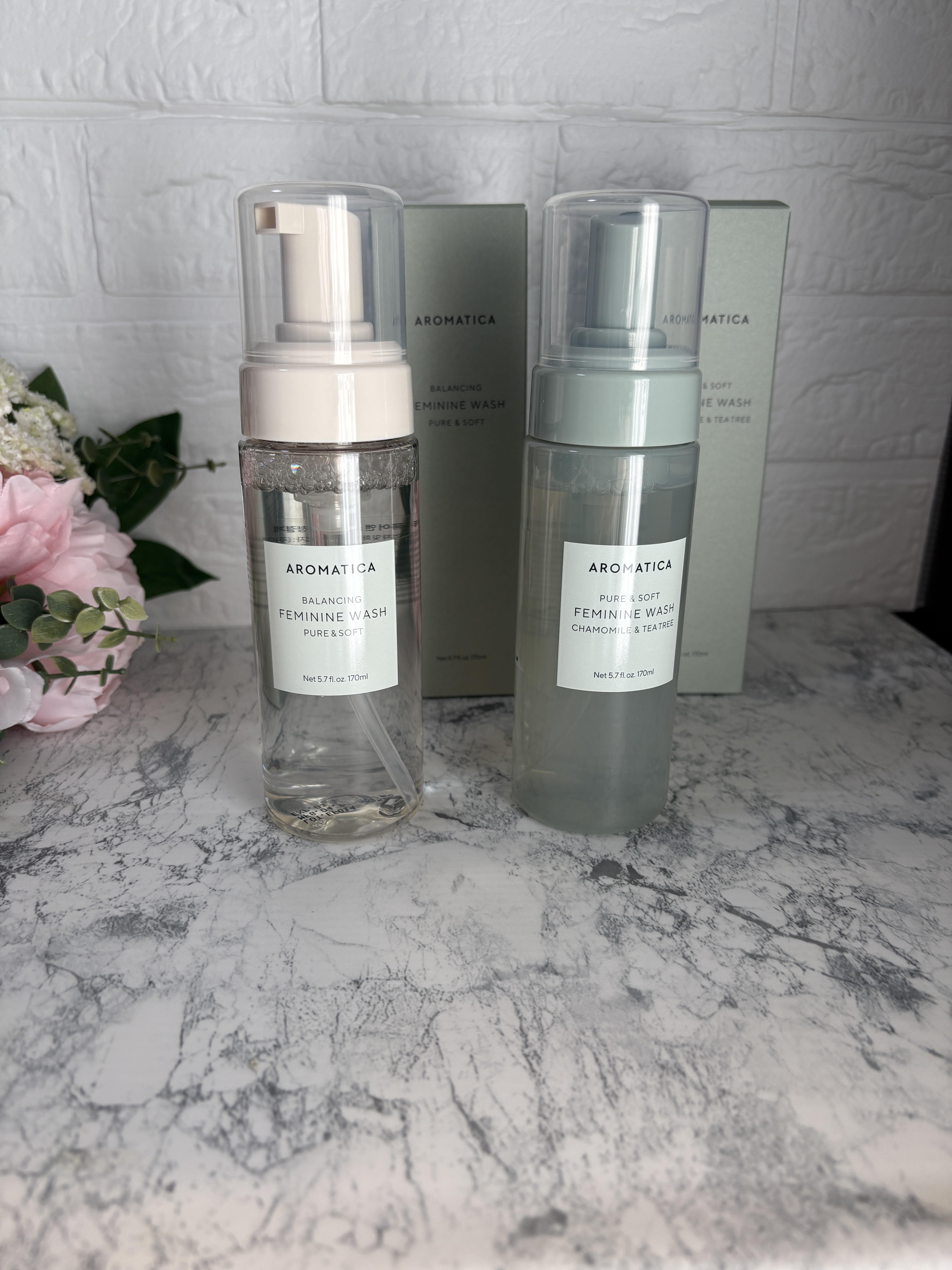 ピュア＆ソフトフェミニンウォッシュ /AROMATICA/デリケートゾーンケアを使ったクチコミ（1枚目）