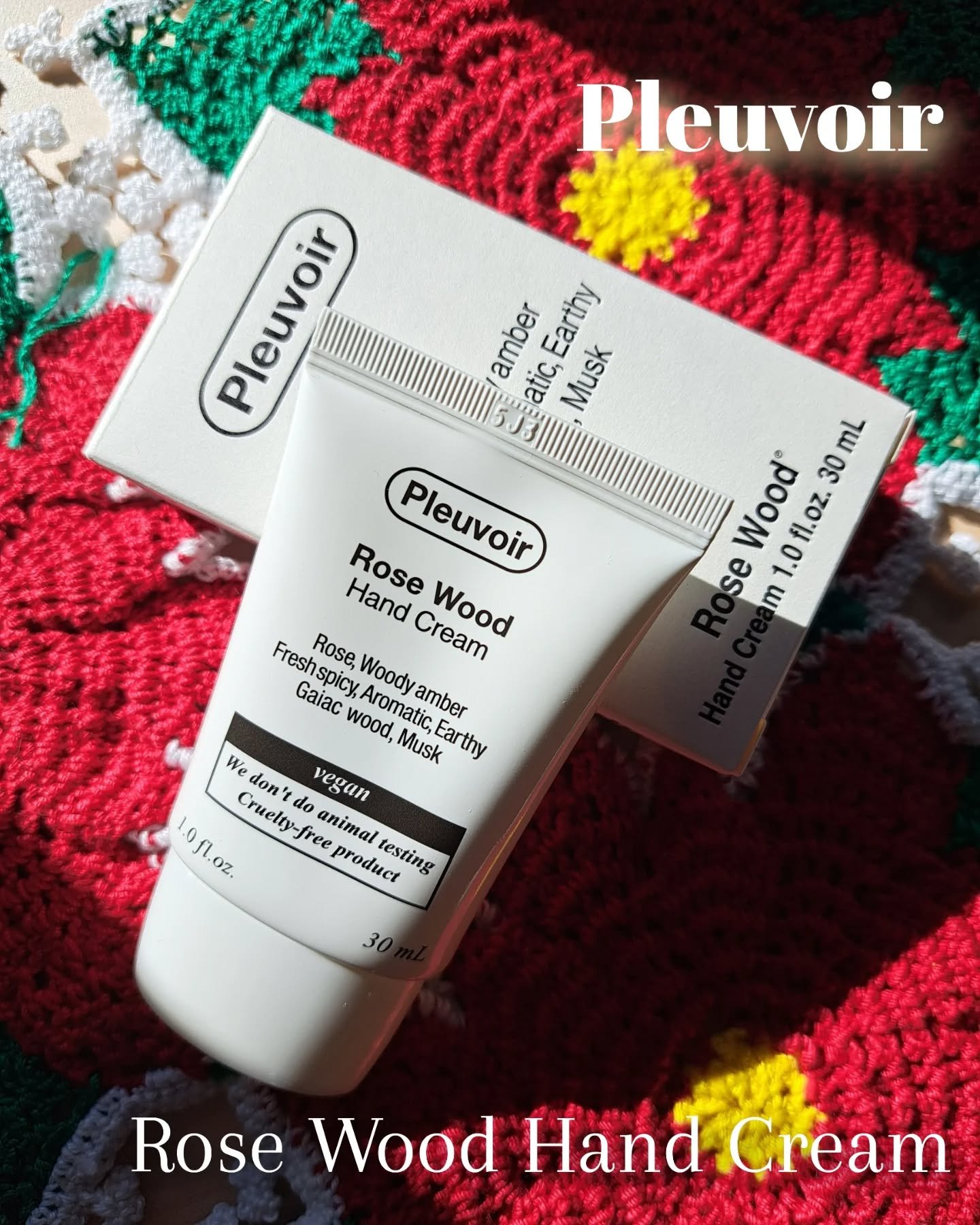 ハンドクリーム Rose Wood/Pleuvoir/ハンドクリームを使ったクチコミ（1枚目）