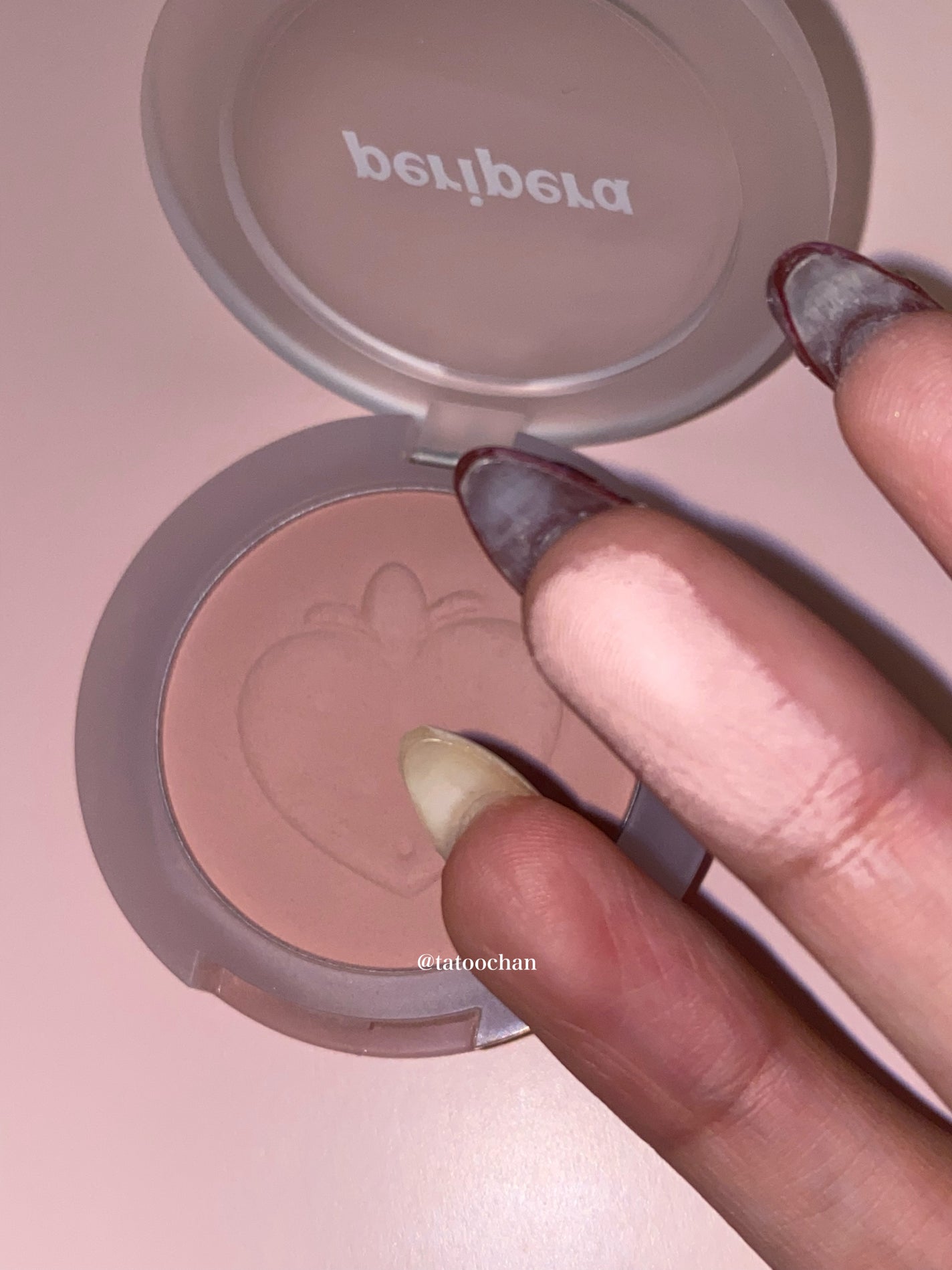 ピュア ブラッシュド サンシャイン チーク/PERIPERA/パウダーチークを使ったクチコミ(7枚目)