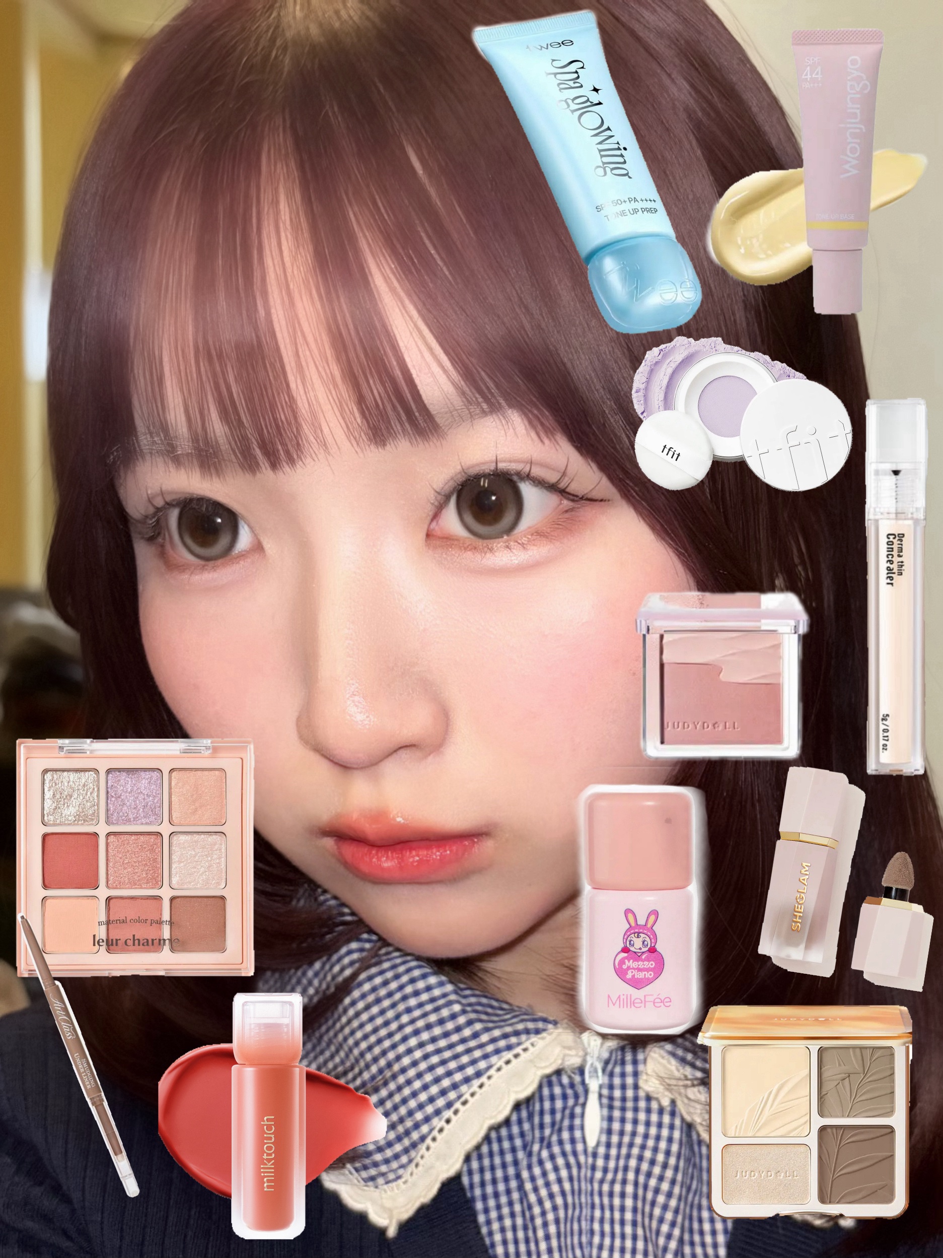 JUDYDOLL メリハリマスターパレット/JUDYDOLL/パウダーハイライトを使ったクチコミ（1枚目）