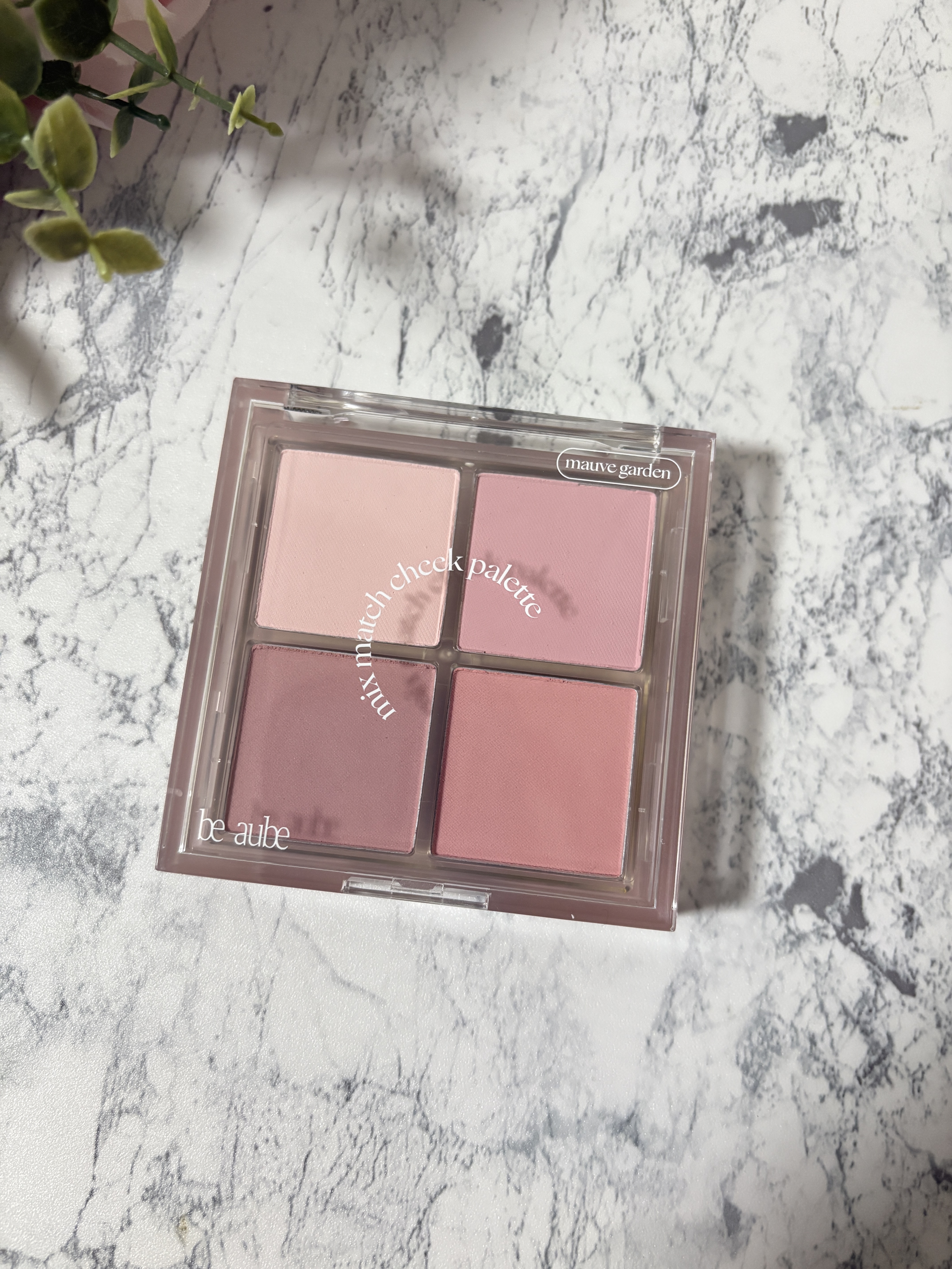 ミックスマッチチークパレット/be aube/パウダーチークを使ったクチコミ（2枚目）