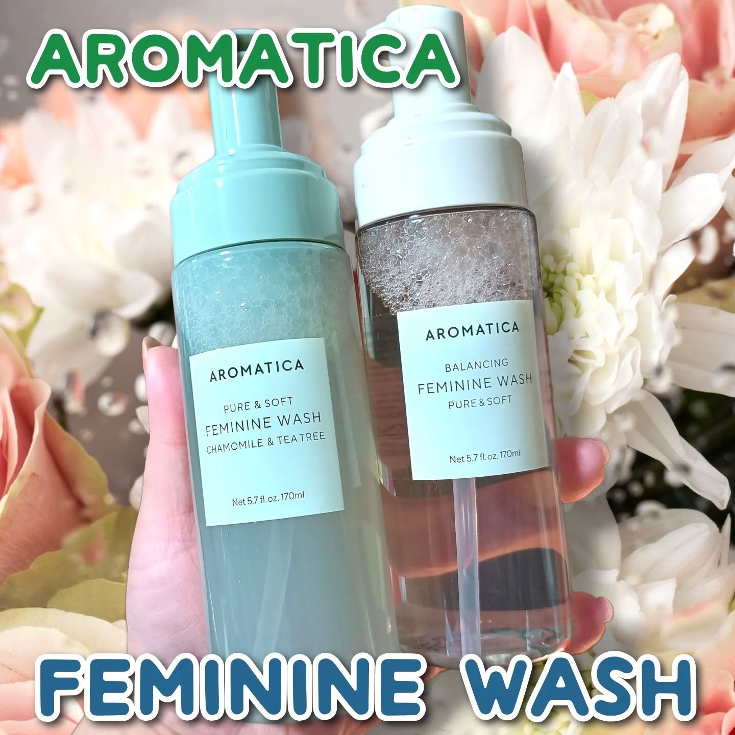 ピュア＆ソフトフェミニンウォッシュ /AROMATICA/デリケートゾーンケアを使ったクチコミ（1枚目）