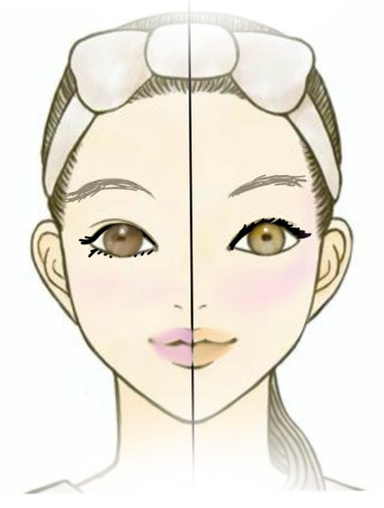 sor.mik on LIPS 「フリー素材にメイクしてみた👀💄💖どうかな〜?評価してね〜!!#..」(4枚目)