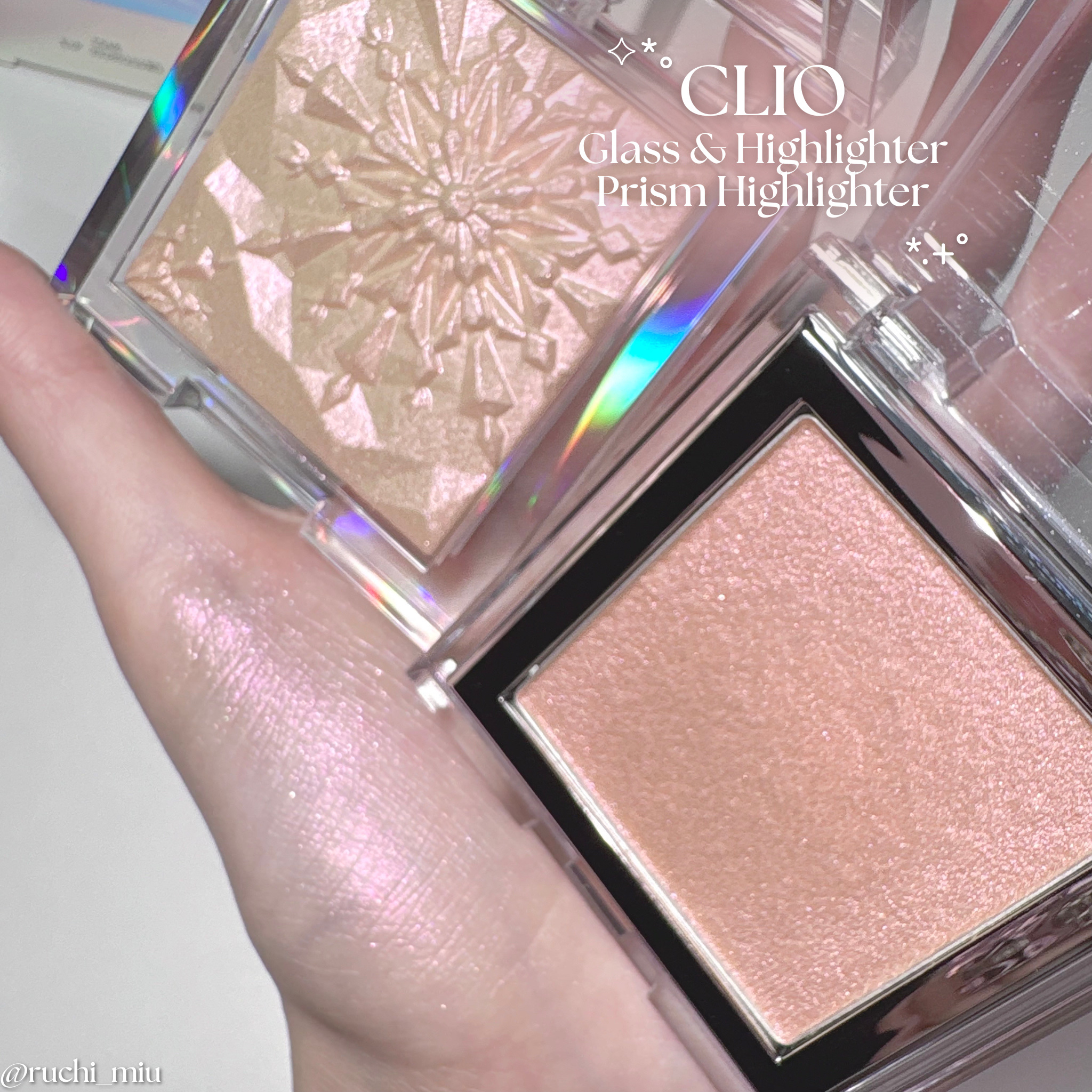 クリオ プリズム ハイライター/CLIO/パウダーハイライトを使ったクチコミ（1枚目）