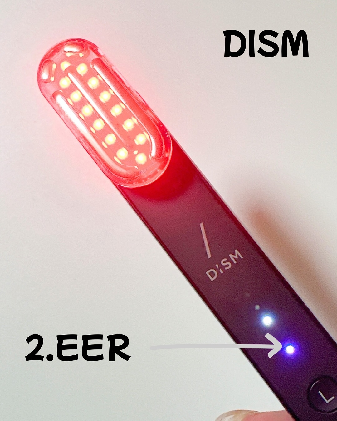 ディズム EMS EER メディスキンケアデバイス/DISM/美顔器・マッサージを使ったクチコミ（3枚目）