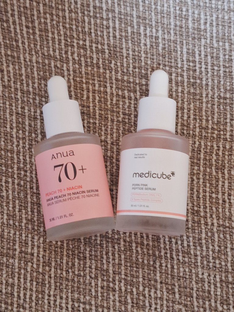 桃70%ナイアシンセラム/Anua/美容液を使ったクチコミ（1枚目）