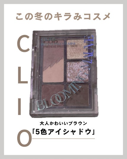 プロ アイパレット ミニ 03 BLOOMING MAUVE/CLIO/アイシャドウパレットの画像