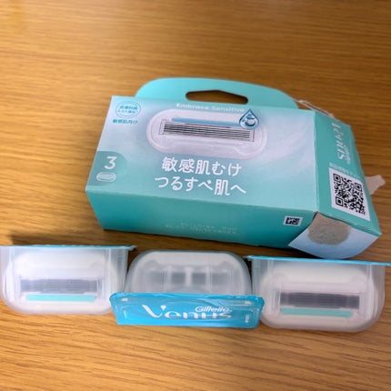 エンブレイスセンシティブ 敏感肌/Gillette Venus/シェーバーを使ったクチコミ(1枚目)