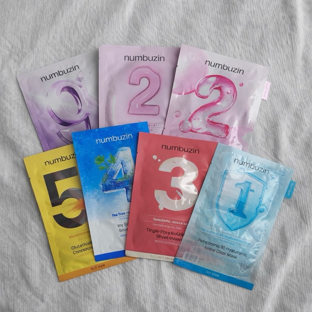 3番 すべすべキメケアシートマスク/numbuzin/シートマスク・パックを使ったクチコミ（1枚目）