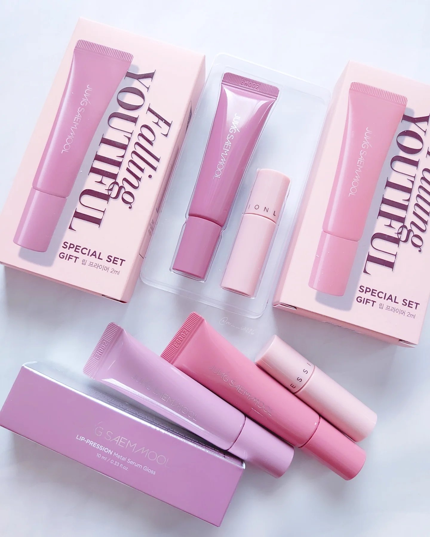 リッププレッションメタルセラムグロス/ジョンセンムル/リップグロスを使ったクチコミ（3枚目）