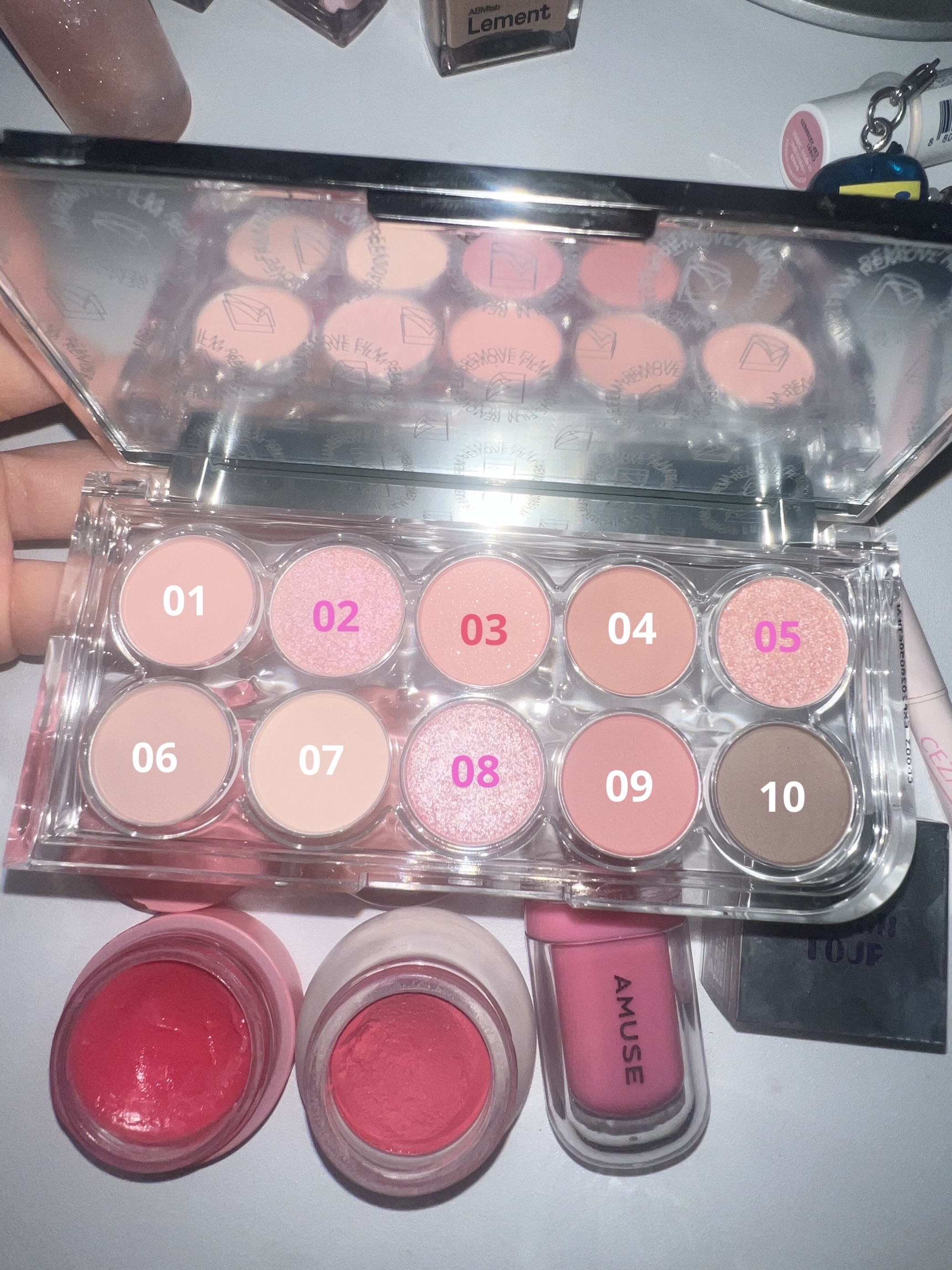 ライトオンアイズシャドウパレット/ルミル/アイシャドウパレットを使ったクチコミ（3枚目）