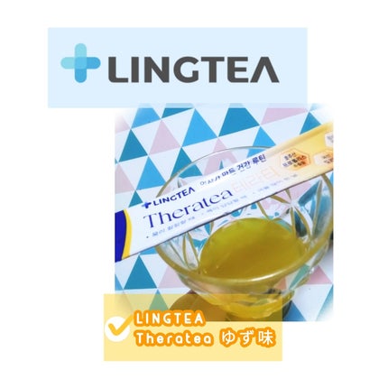 Theratea ゆず味/LINGTEA/その他ドリンクを使ったクチコミ(1枚目)