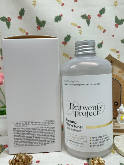 クリアニックホワイトトナー/Dr.Twenty Project/化粧水を使ったクチコミ(5枚目)