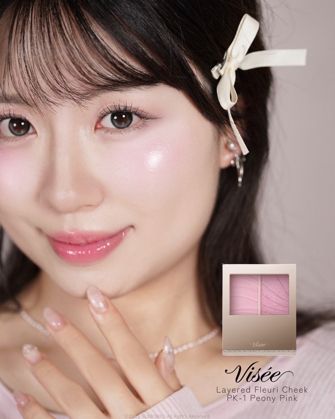 レイヤード フルリ チーク/Visée/パウダーチークを使ったクチコミ(7枚目)