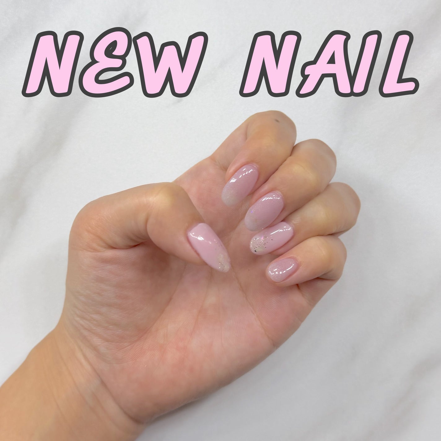 かの🥺︎︎🫶💘フォロバします on LIPS 「NEWNAIL💅★*ネイル新しくしました💅✨ベースはいつも通り..」(1枚目)