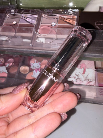 ラスティンググロスリップN/CEZANNE/口紅・グロス・リップライナー・リップケアを使ったクチコミ(3枚目)