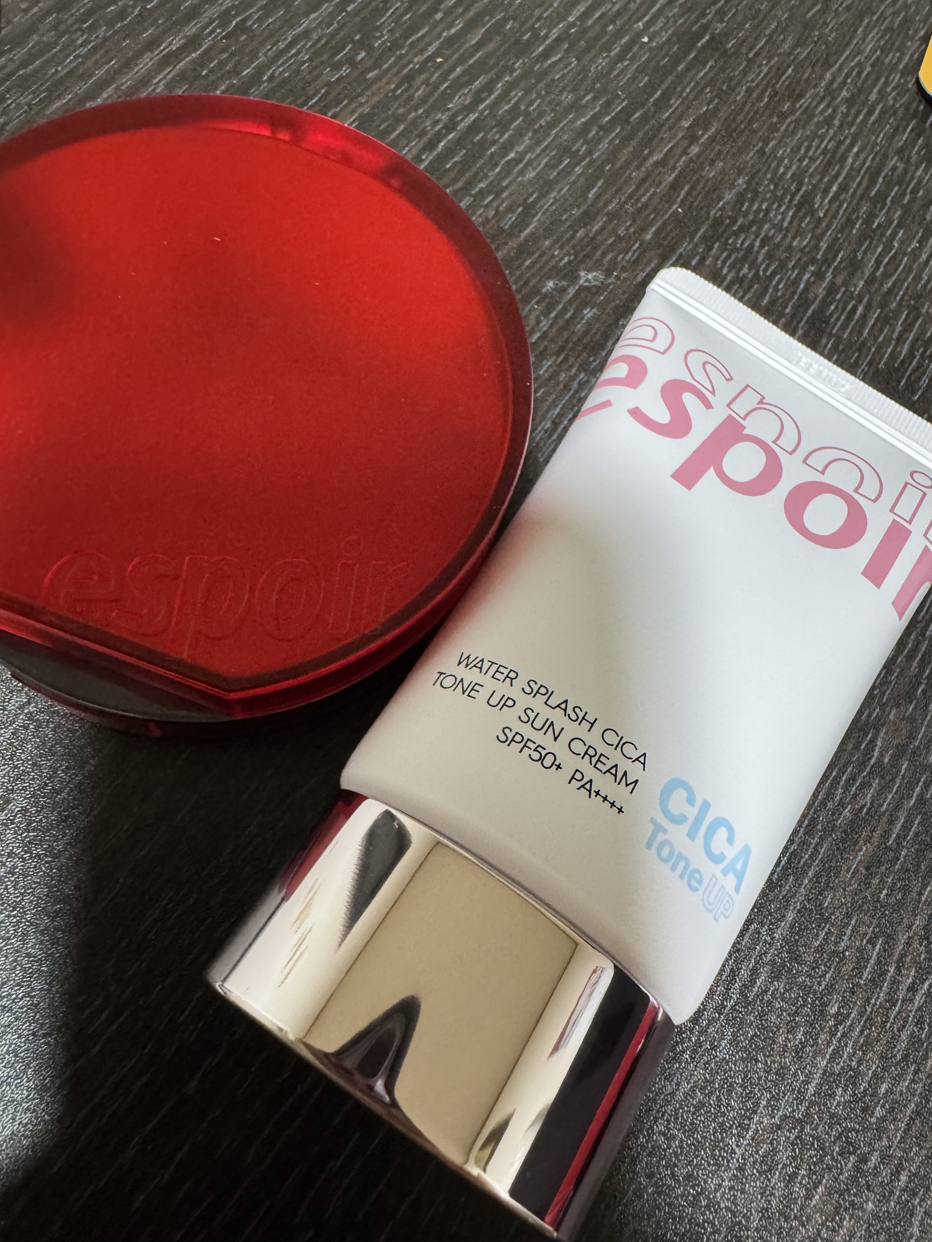 ウォータースプラッシュシカトーンアップクリーム/espoir/化粧下地を使ったクチコミ（1枚目）