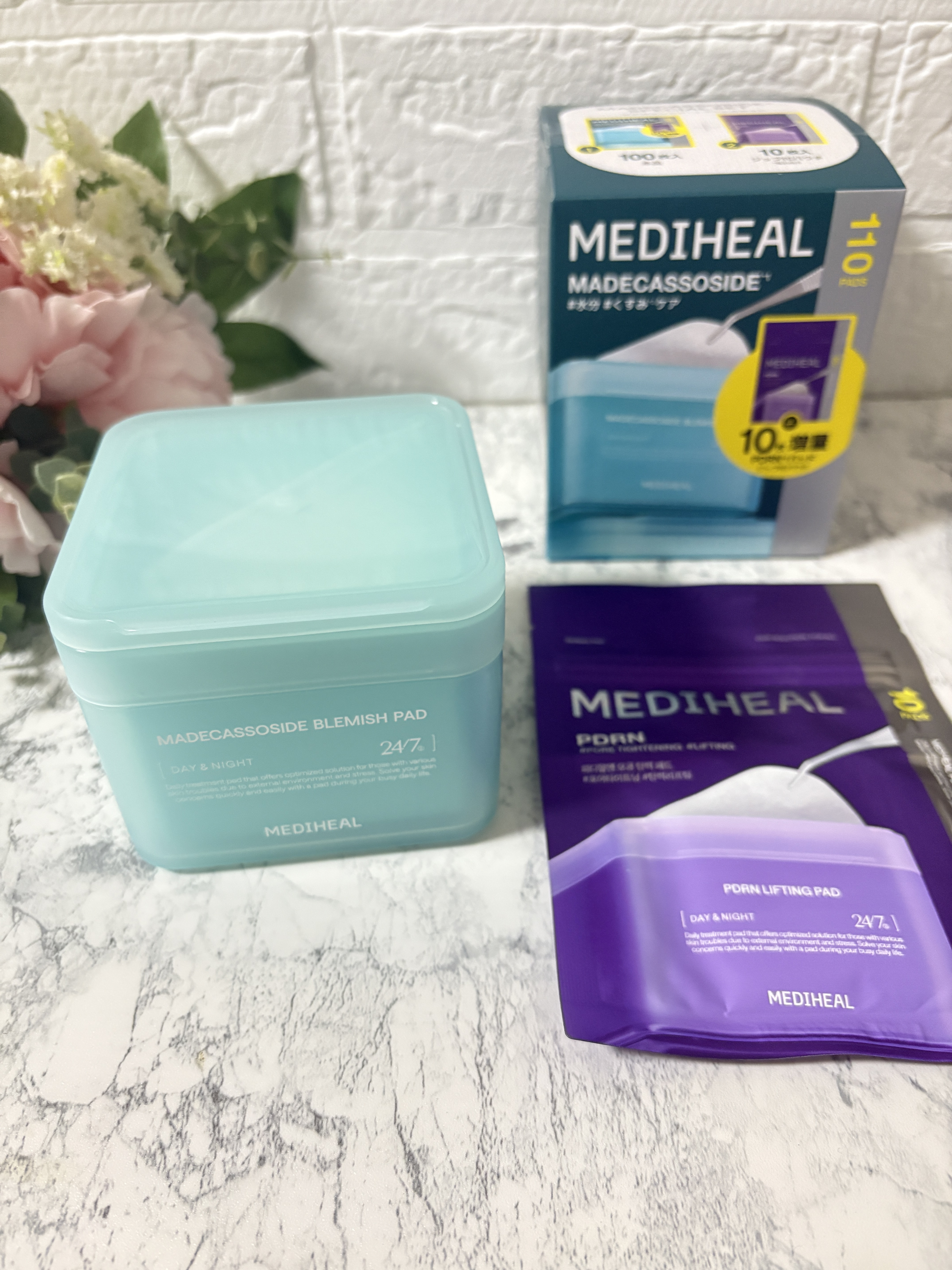 マデカッソシドブレミッシュパッド/MEDIHEAL/トナーパッドを使ったクチコミ（1枚目）