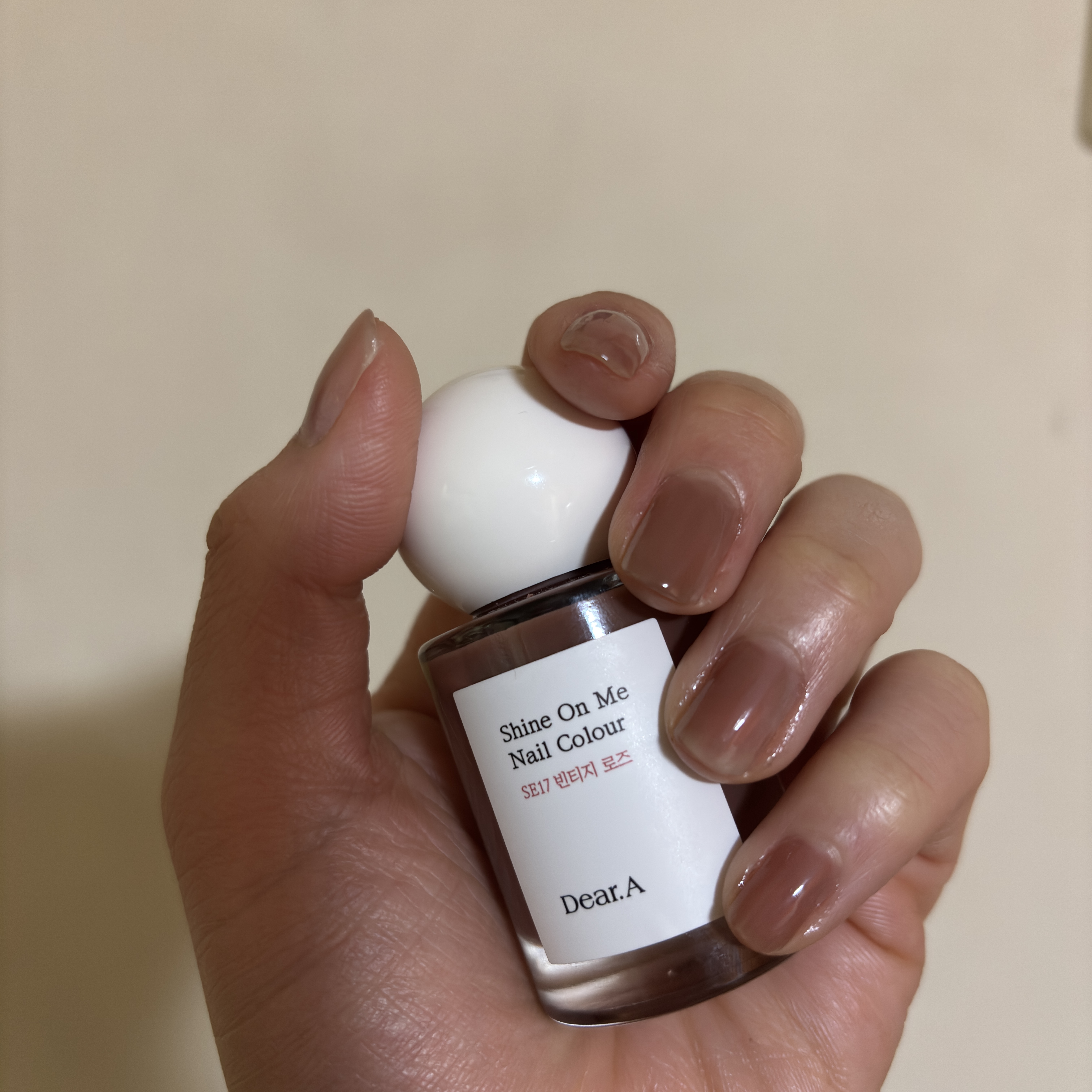 シャインオンミーネイルカラー/Dear.A/マニキュアを使ったクチコミ（2枚目）