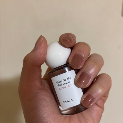 シャインオンミーネイルカラー/Dear.A/マニキュアを使ったクチコミ(2枚目)