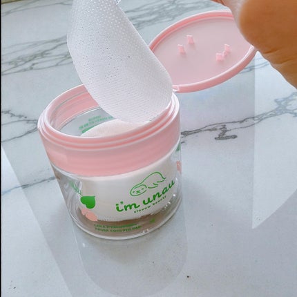 セラ ヒアルロニック ポーズ クーリングパッド/i’m unau/トナーパッドを使ったクチコミ(4枚目)