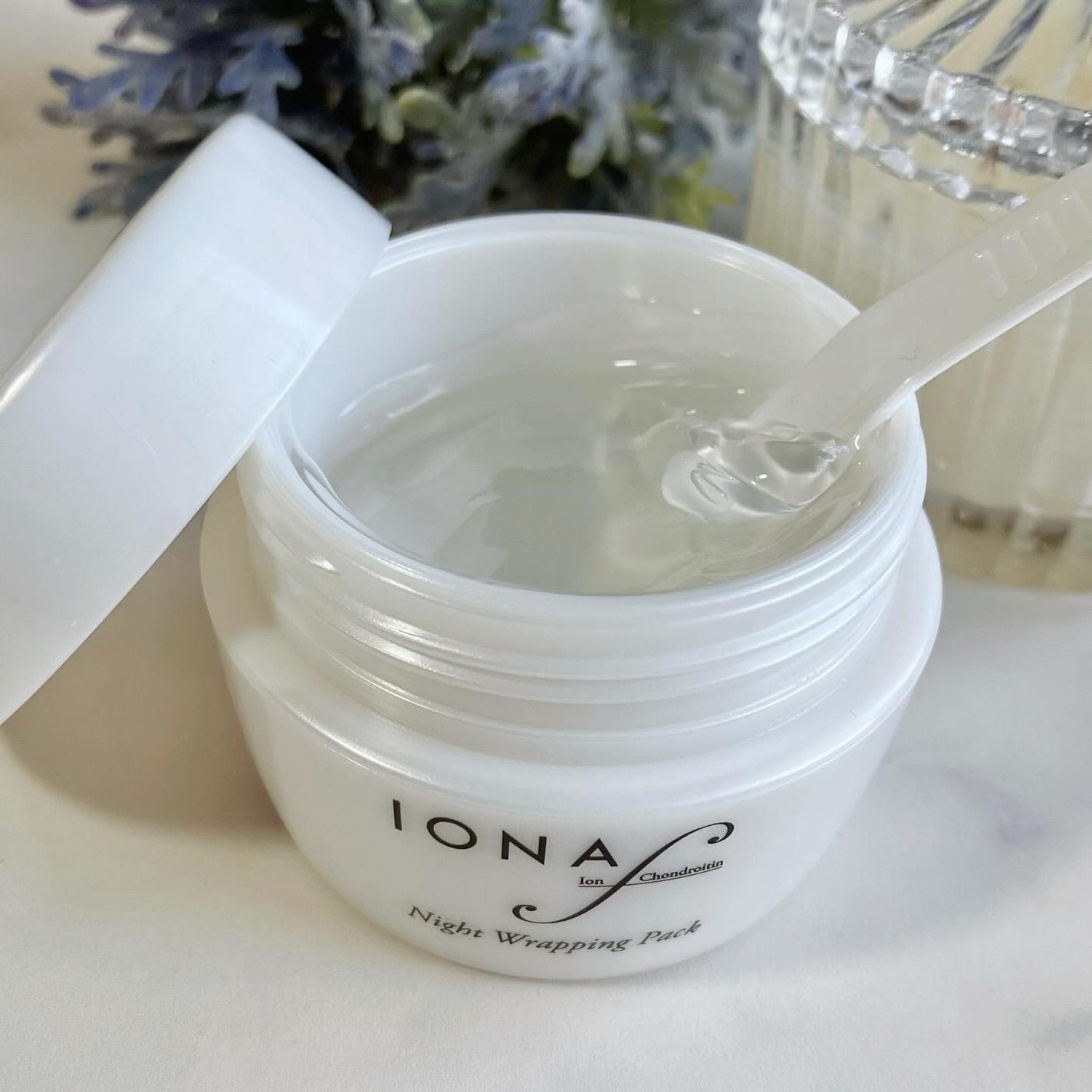 ナイトラッピングパック/イオナ エフ/フェイスクリームを使ったクチコミ(2枚目)