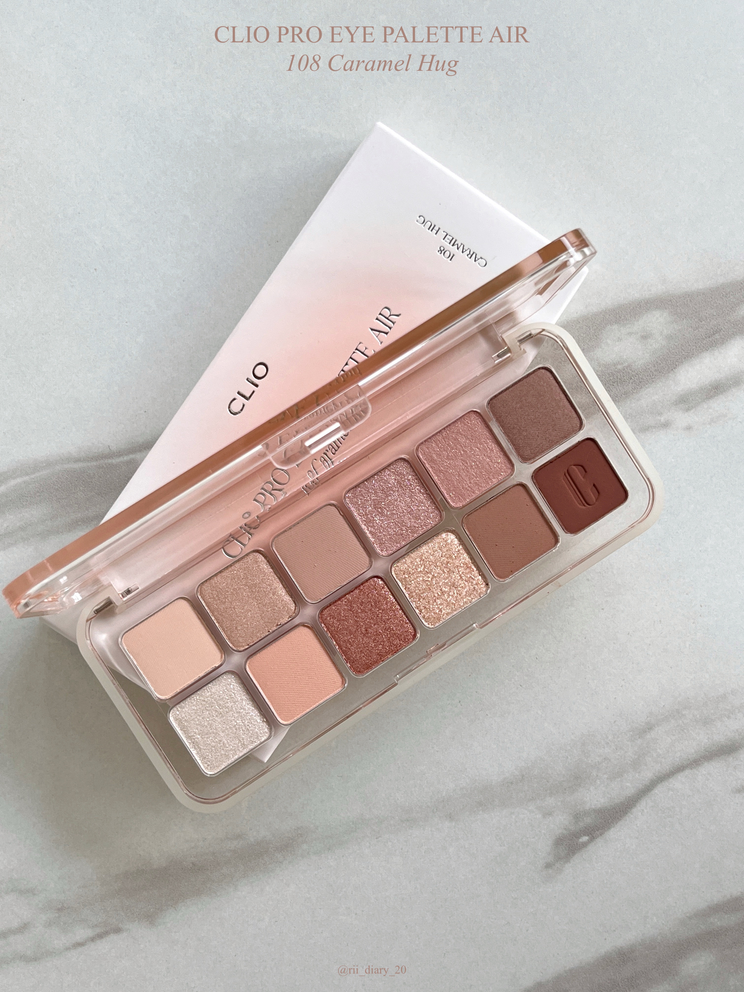 プロ アイ パレット エアー/CLIO/アイシャドウパレットを使ったクチコミ（1枚目）