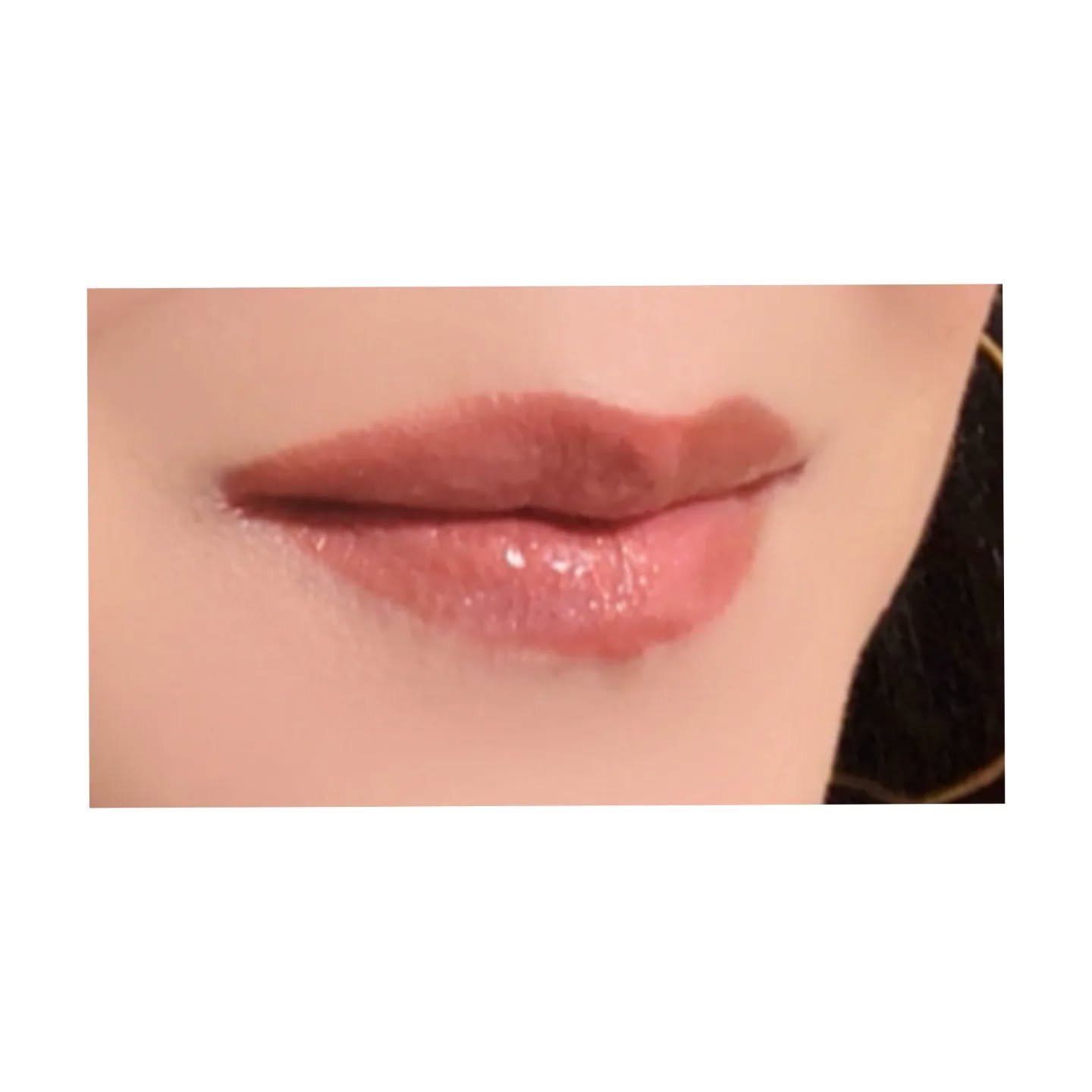 ルージュ ディオール シークイン リキッド デュオ（ホリデーコレクション 2025 限定品）/Dior/口紅・グロス・リップライナー・リップケアを使ったクチコミ（3枚目）