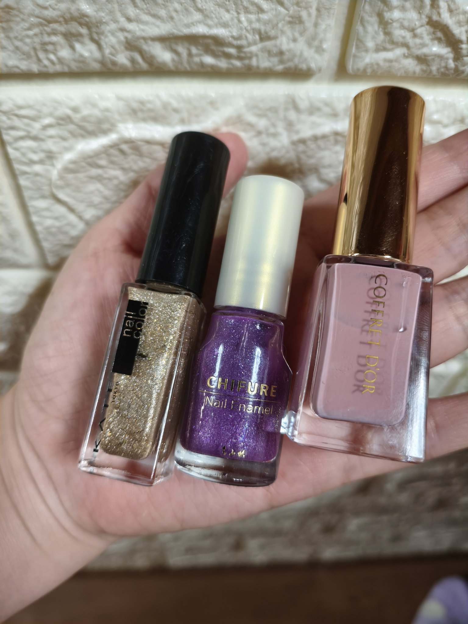 ネイル エナメル/ちふれ/マニキュアを使ったクチコミ（3枚目）