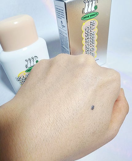 オールアバウトグロウカバークリーム/CHASIN'RABBITS/日焼け止めクリームを使ったクチコミ(4枚目)