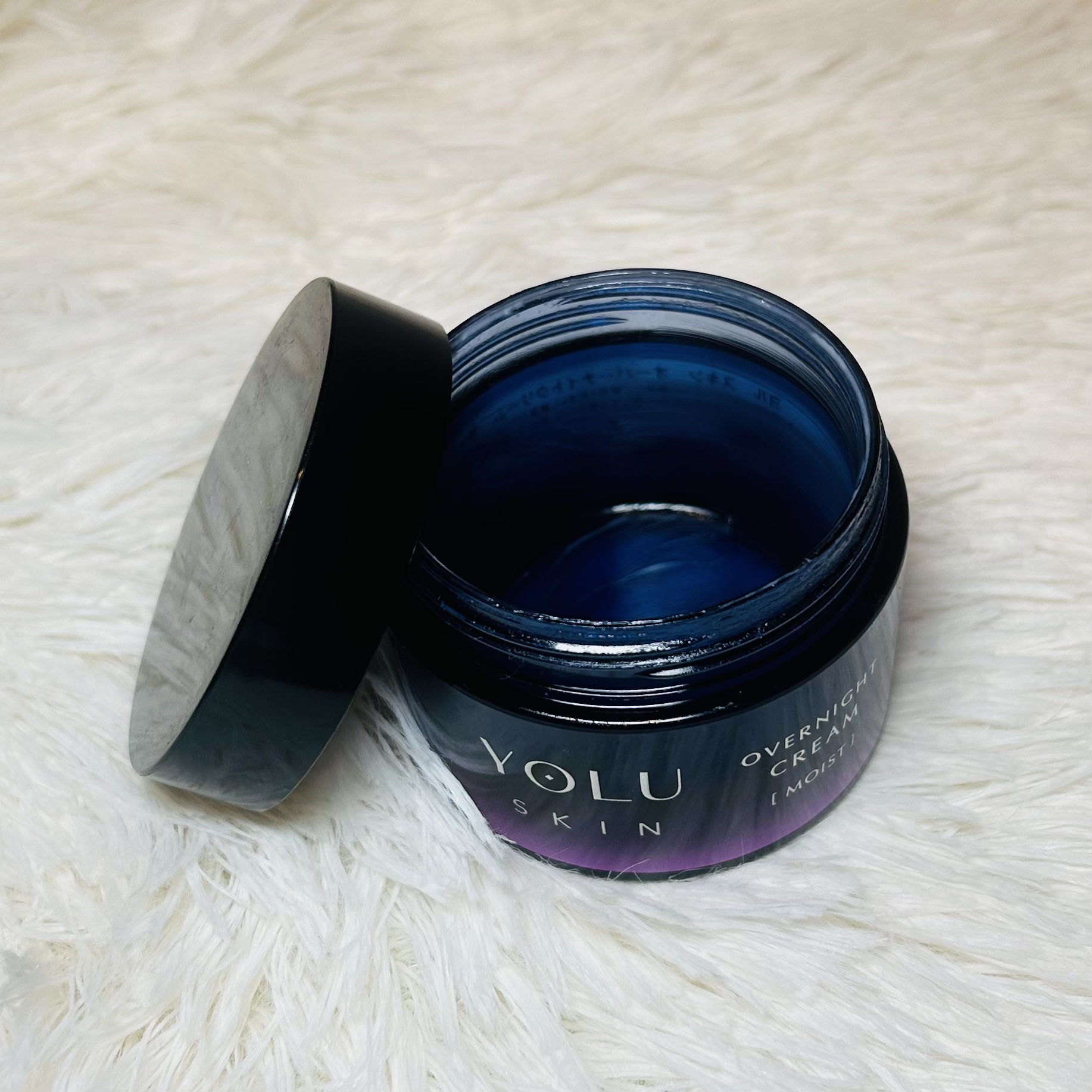 ヨル スキン オーバーナイトクリーム モイスト/YOLU/フェイスクリームを使ったクチコミ（1枚目）
