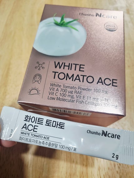 ChunhoNcare ホワイトトマト ACE 1box 30包のクチコミ「ChunhoNcare
🍅ホワイトトマト ACE 🍅1box 30包
この商品はホワイトト.....」(1枚目)