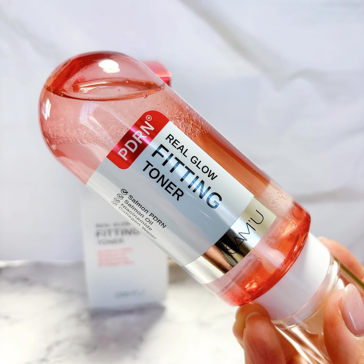 PDRNリアルグロウフィッティングトナー/SAM'U/ミスト状化粧水を使ったクチコミ(2枚目)