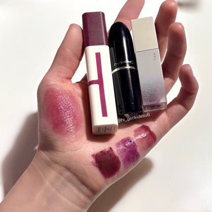 ラスターガラス リップスティック サカム トゥ プラム/M・A・C/口紅の画像