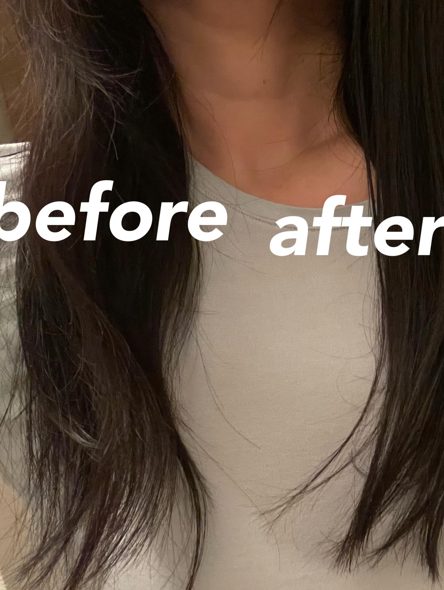 パフュームヘアオイル オスマンサス/La'dor/ヘアオイルを使ったクチコミ（3枚目）