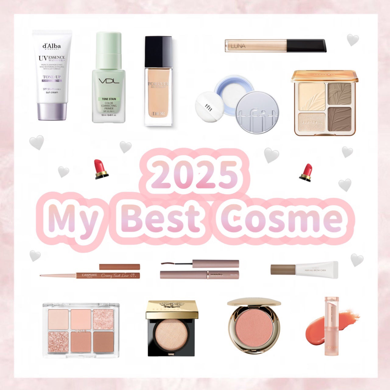 mochi on LIPS 「今年のベスコス💄🤍素敵なコスメにたくさん出会えました!来年も素..」(1枚目)