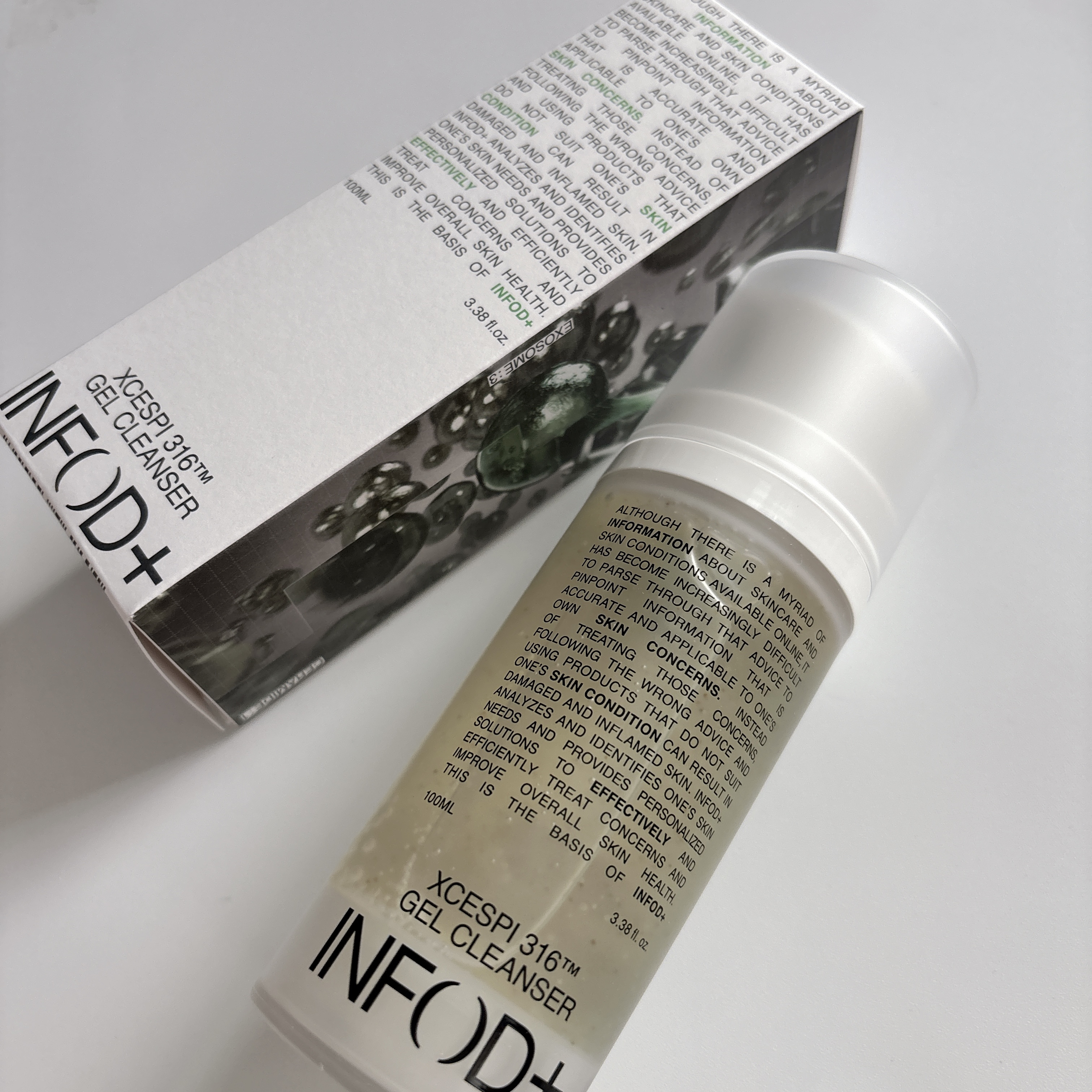 エグゼスピ316ジェルクレンザー/INFODPLUS/クレンジングジェルを使ったクチコミ（1枚目）