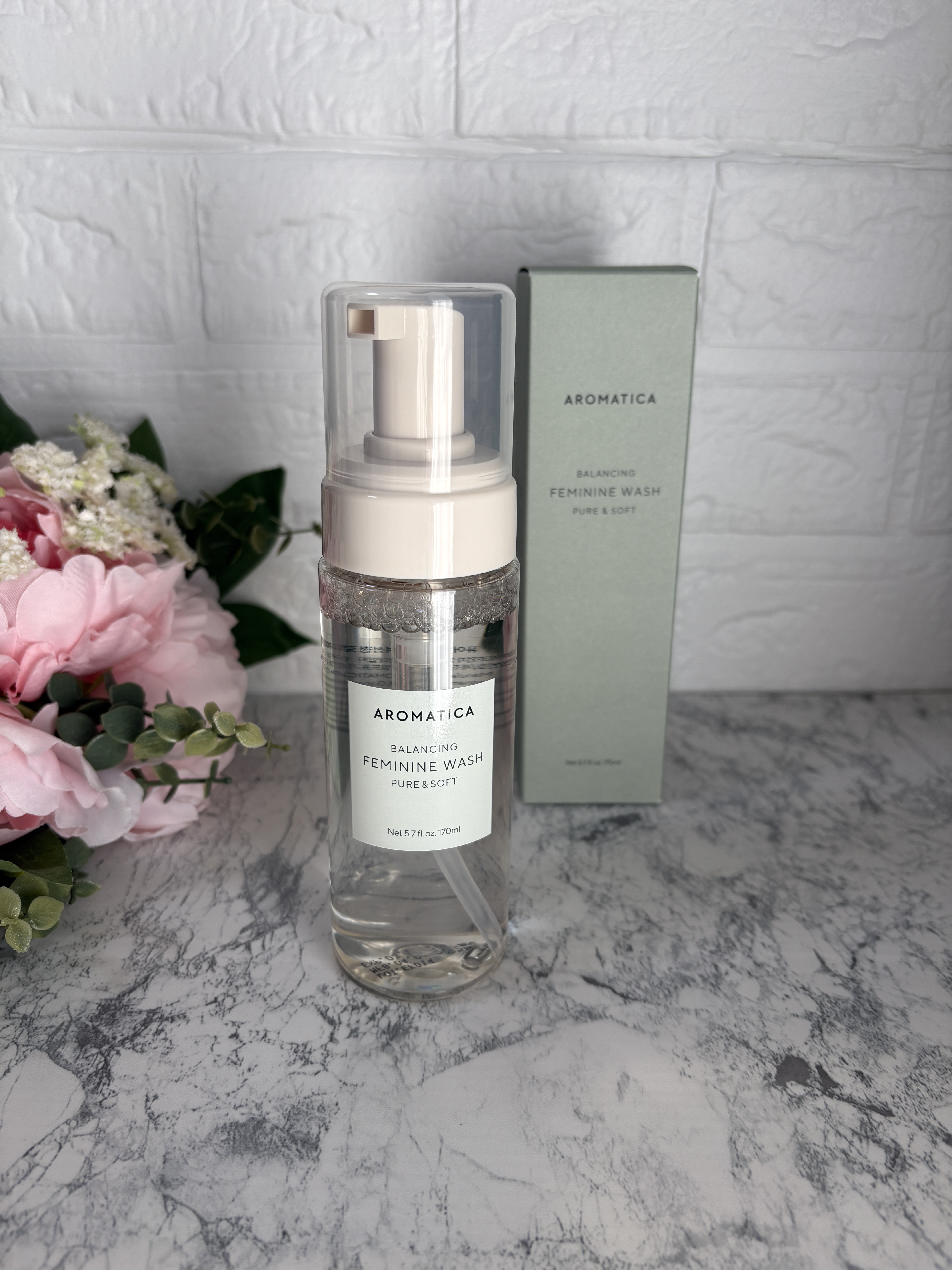 ピュア＆ソフトフェミニンウォッシュ /AROMATICA/デリケートゾーンケアを使ったクチコミ（2枚目）