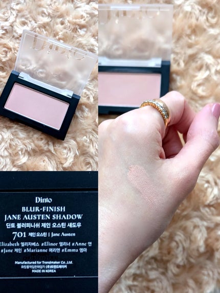 ブラーフィニシュシャドウパレット/Dinto/アイシャドウパレットを使ったクチコミ(4枚目)