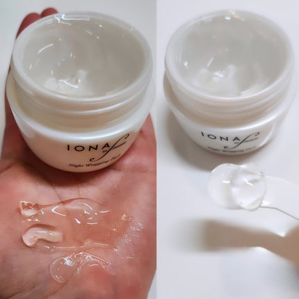 ナイトラッピングパック/イオナ エフ/フェイスクリームを使ったクチコミ(2枚目)