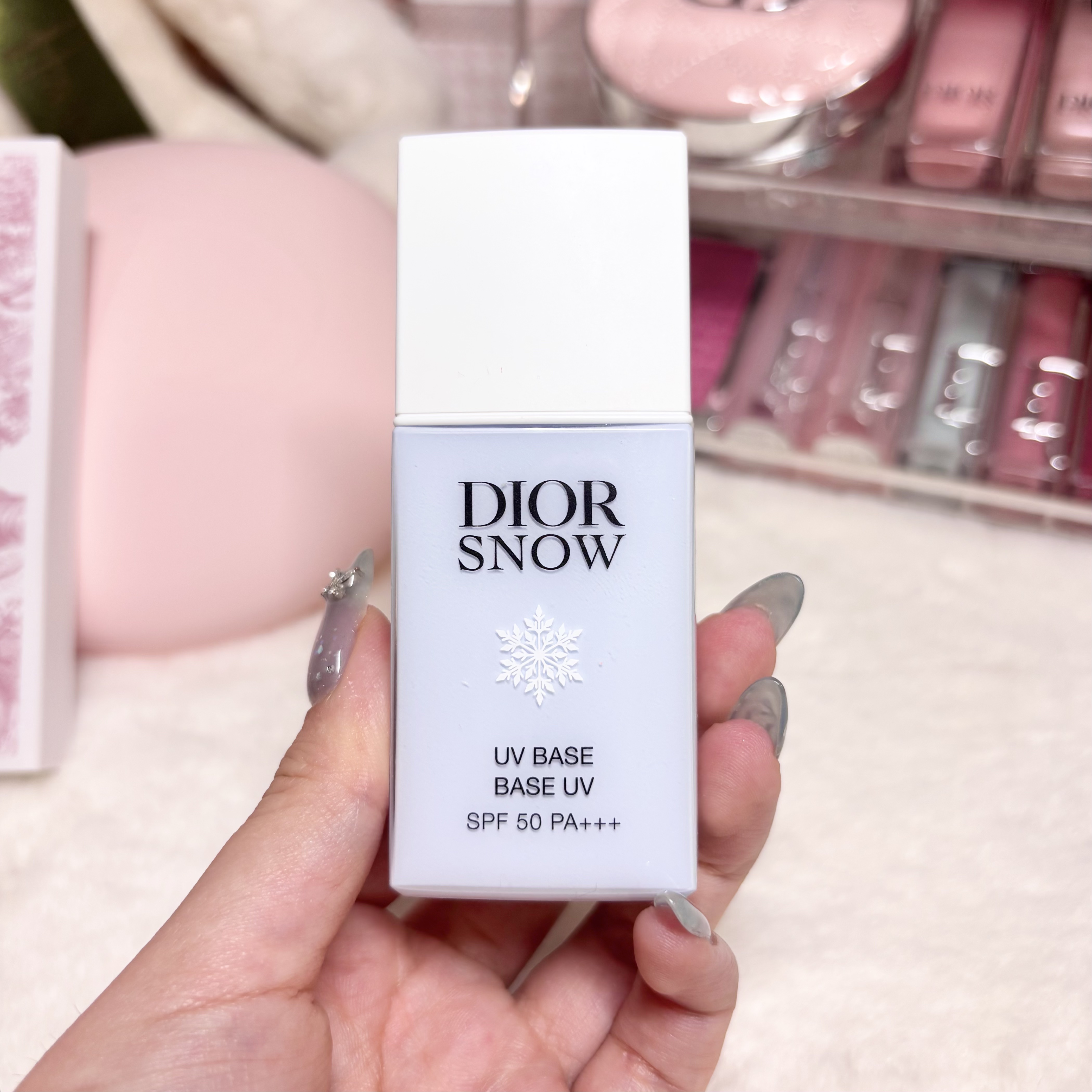ディオール スノー UV ベース SPF50/ PA+++/Dior/ベースメイクを使ったクチコミ（1枚目）