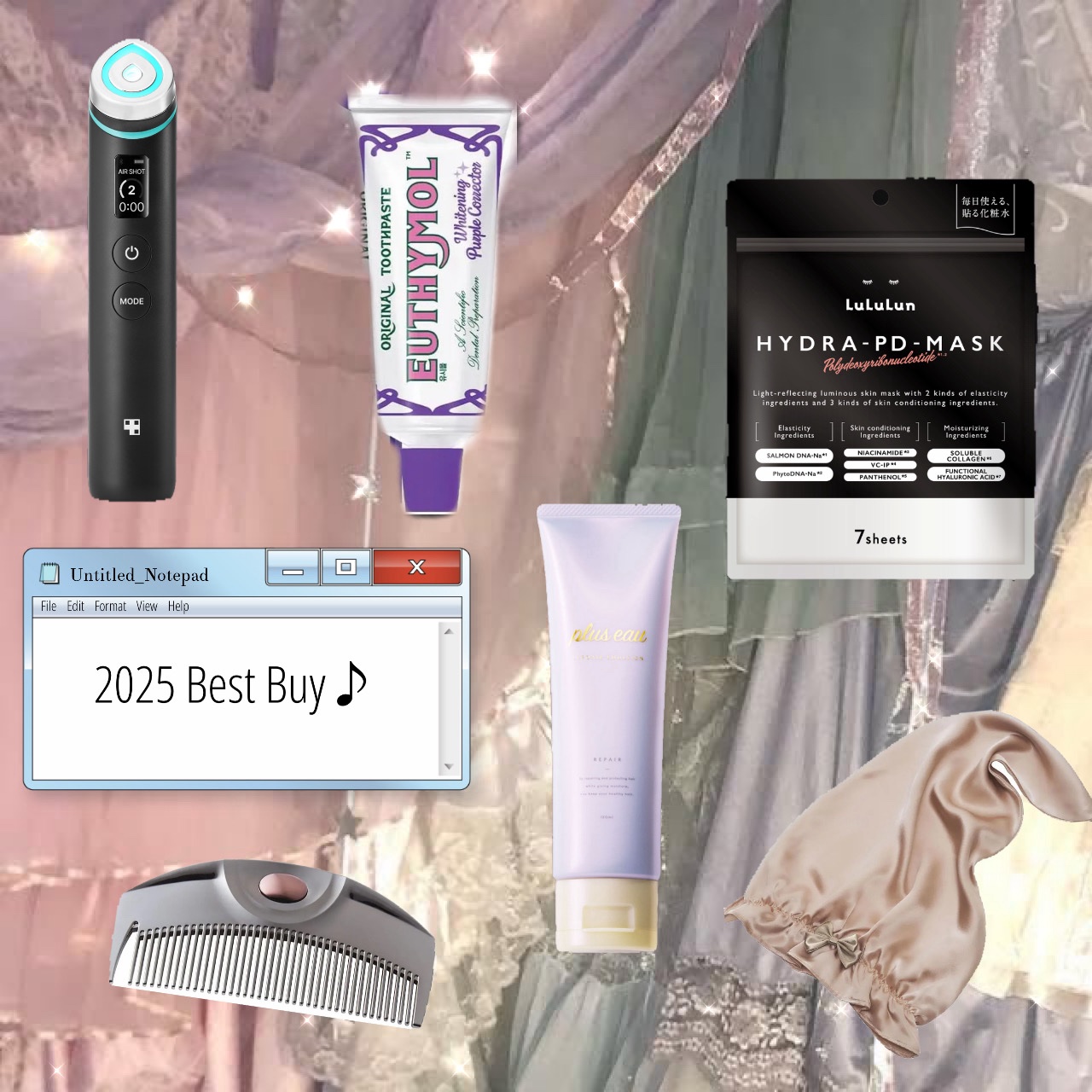 PG ツキ プレミアムブラック/LOVECHROME/ヘアコームを使ったクチコミ（1枚目）