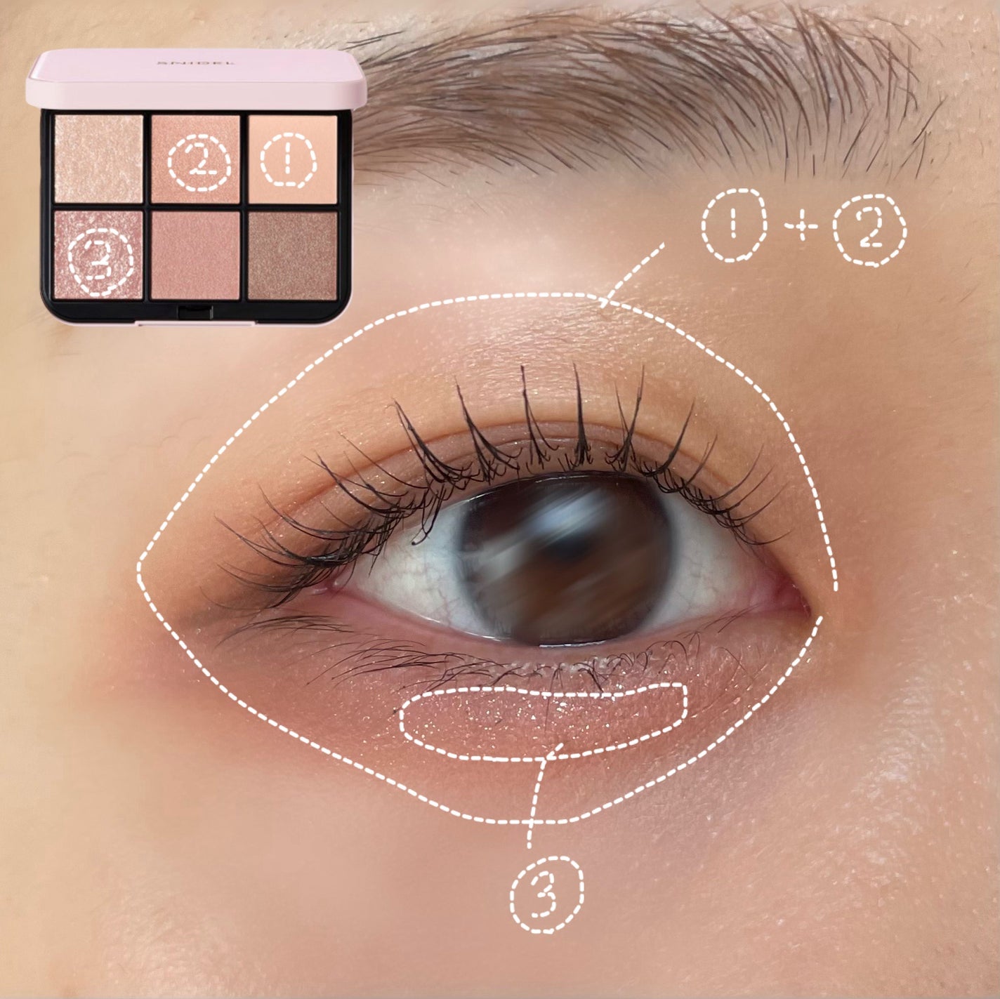 アイデザイナー n/SNIDEL BEAUTY/アイシャドウパレットを使ったクチコミ(4枚目)