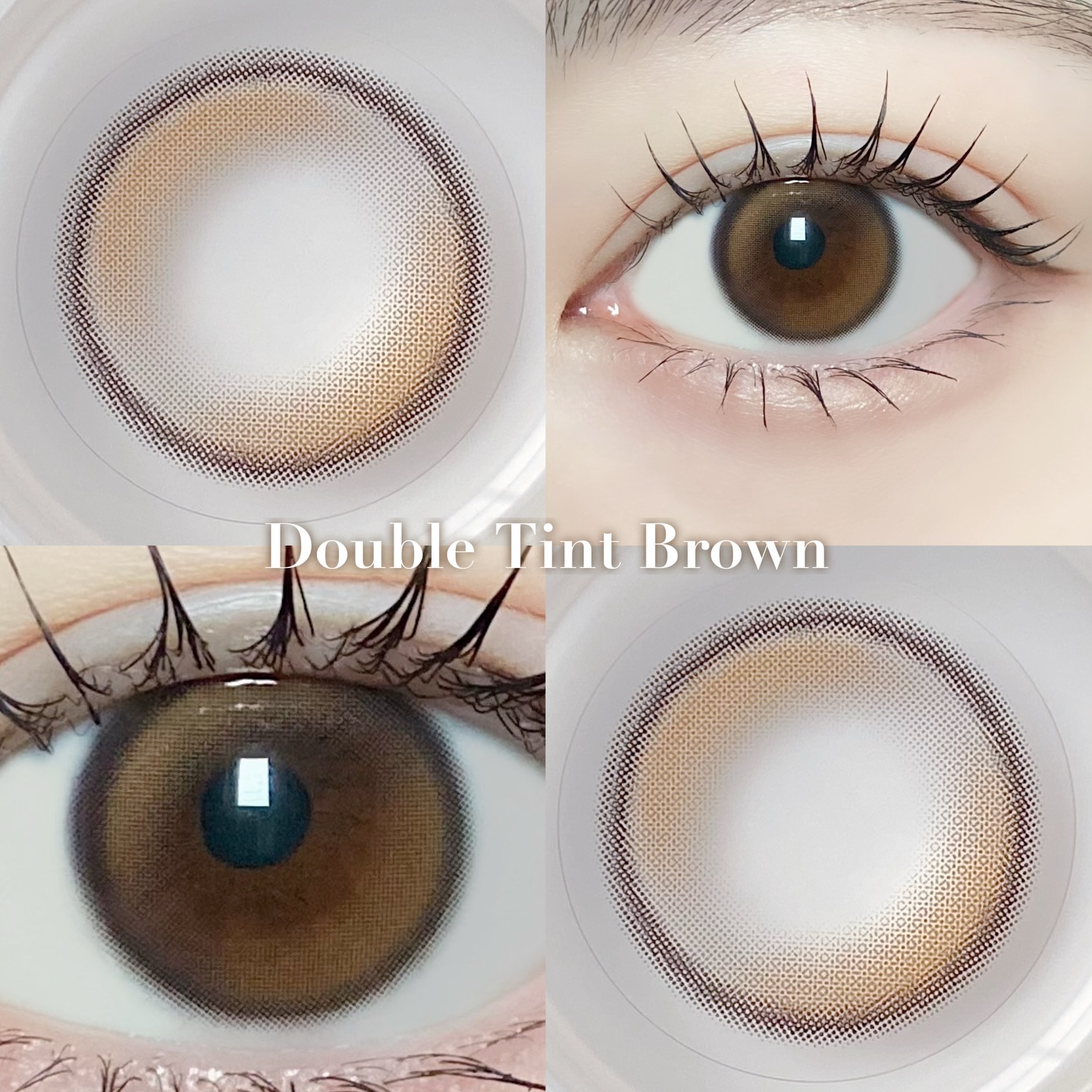 Double Tint 1day/OLENS/カラーコンタクトレンズを使ったクチコミ（2枚目）