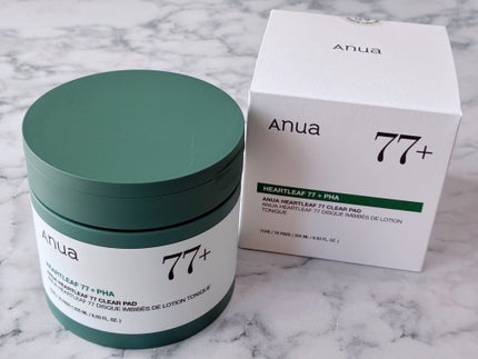 ドクダミ77%クリアパッド/Anua/トナーパッドを使ったクチコミ(1枚目)