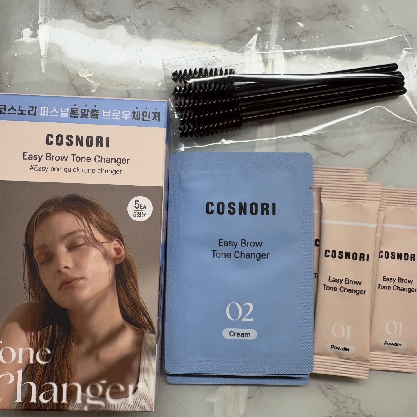イージーブロウトーンチェンジャー/COSNORI/その他アイブロウを使ったクチコミ（2枚目）