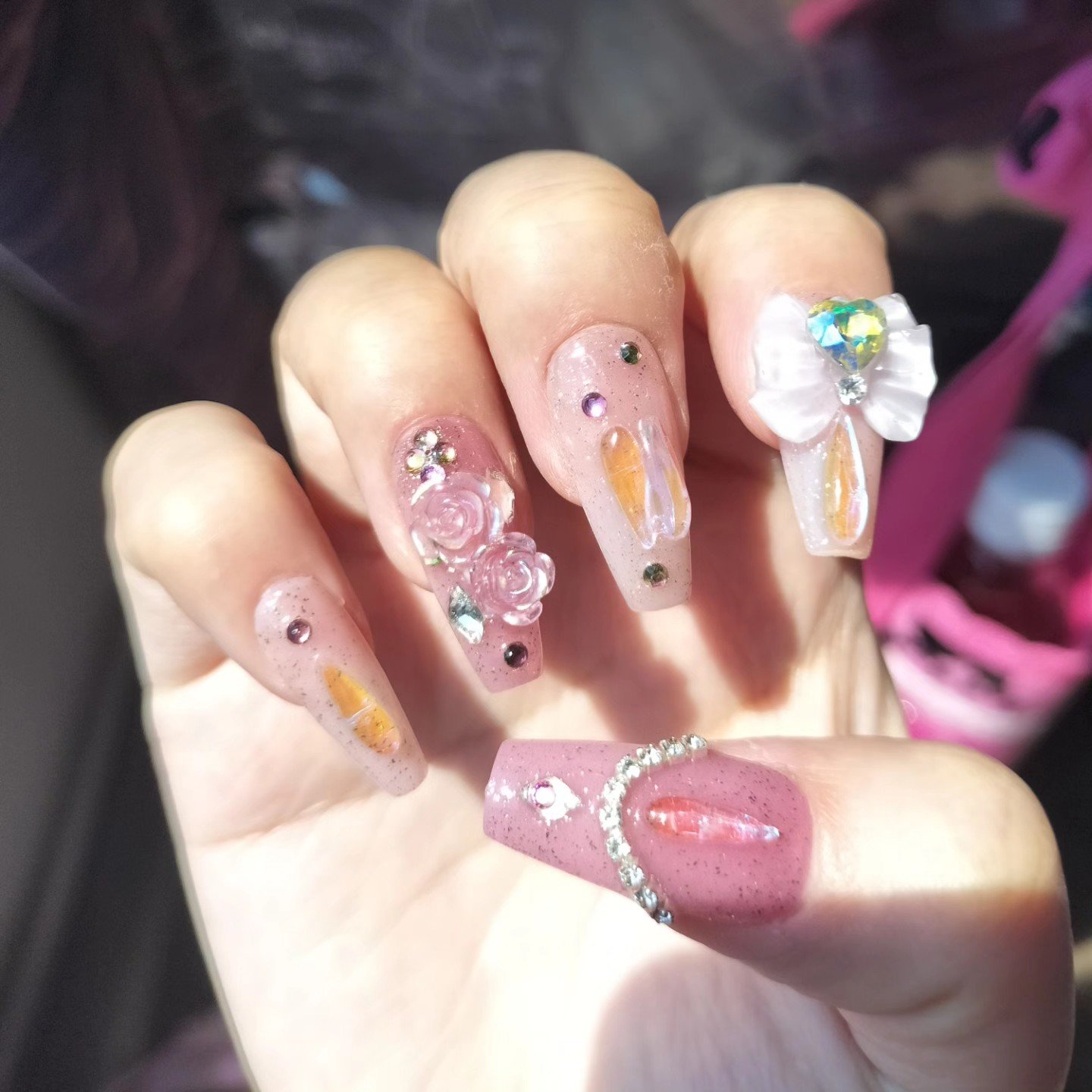 ネイルチップ/SHEIN/ネイルチップ・パーツを使ったクチコミ（2枚目）