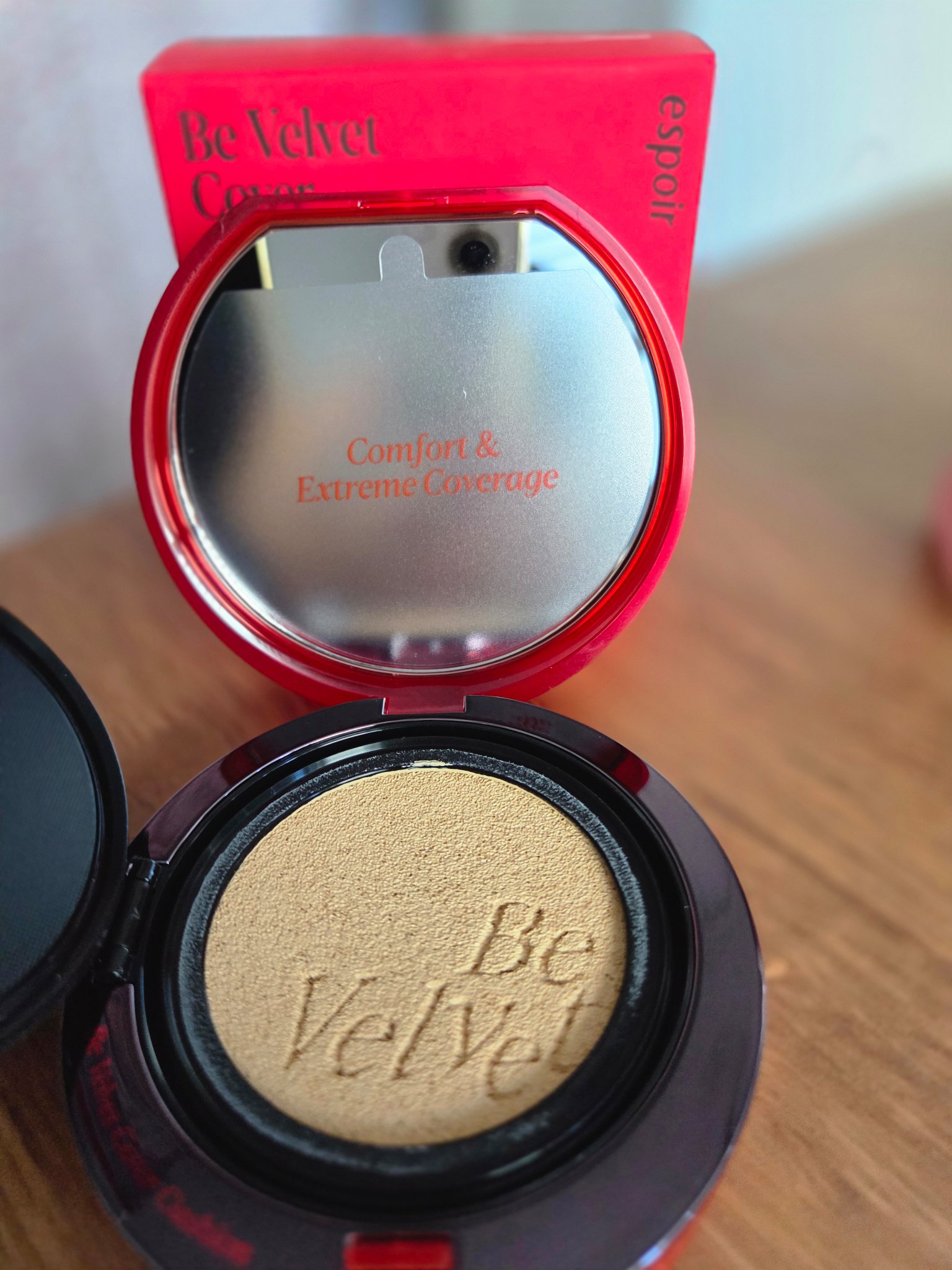 ビーベルベットカバークッション/espoir/クッションファンデーションを使ったクチコミ（2枚目）