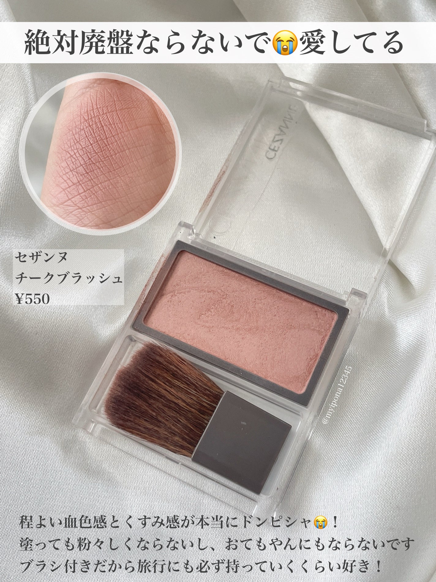 プランぷくコーデアイズ/キャンメイク/パウダーアイシャドウを使ったクチコミ(5枚目)