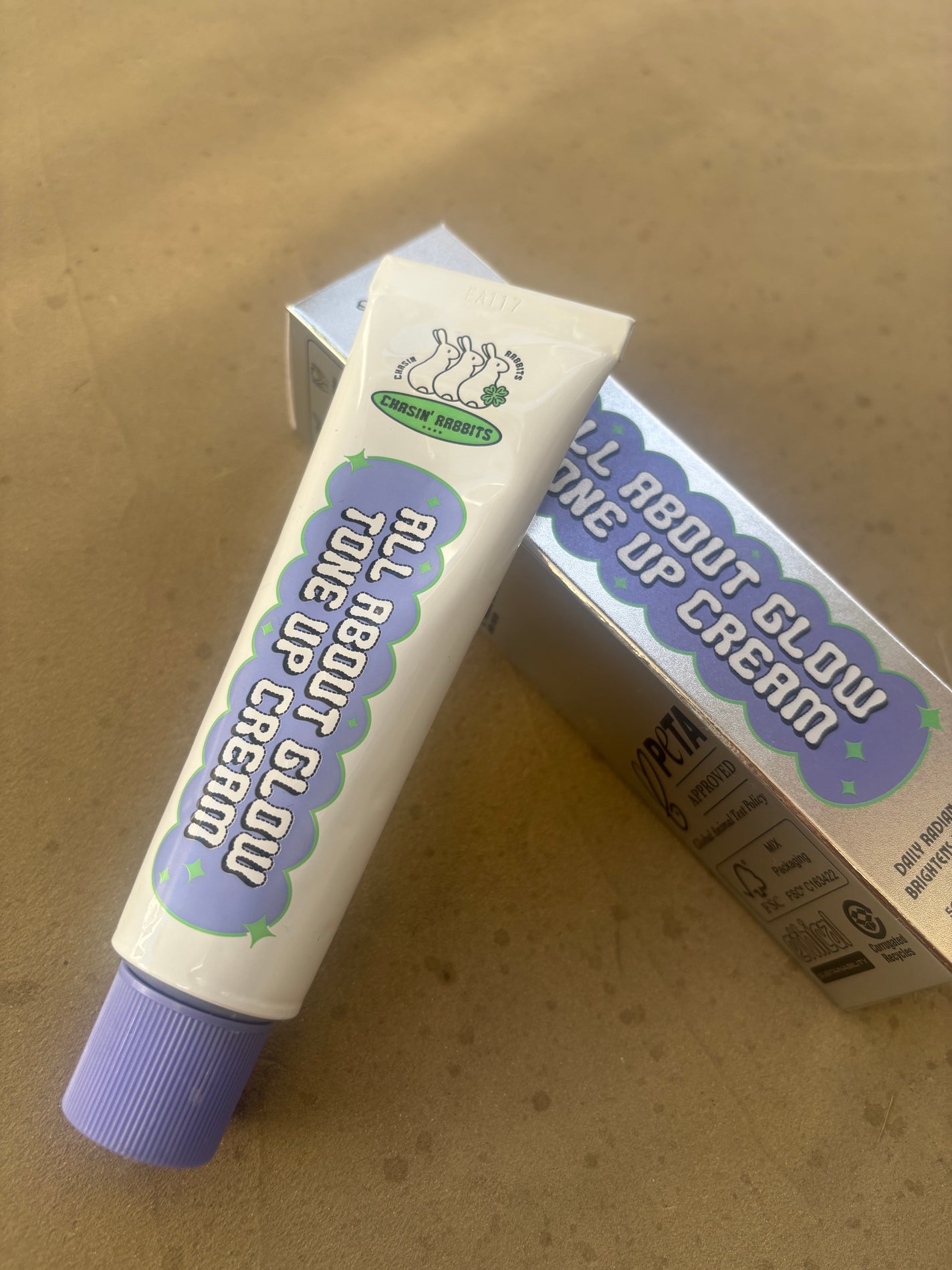 オールアバウトグロウトーンアップクリーム/CHASIN'RABBITS/化粧下地を使ったクチコミ(1枚目)